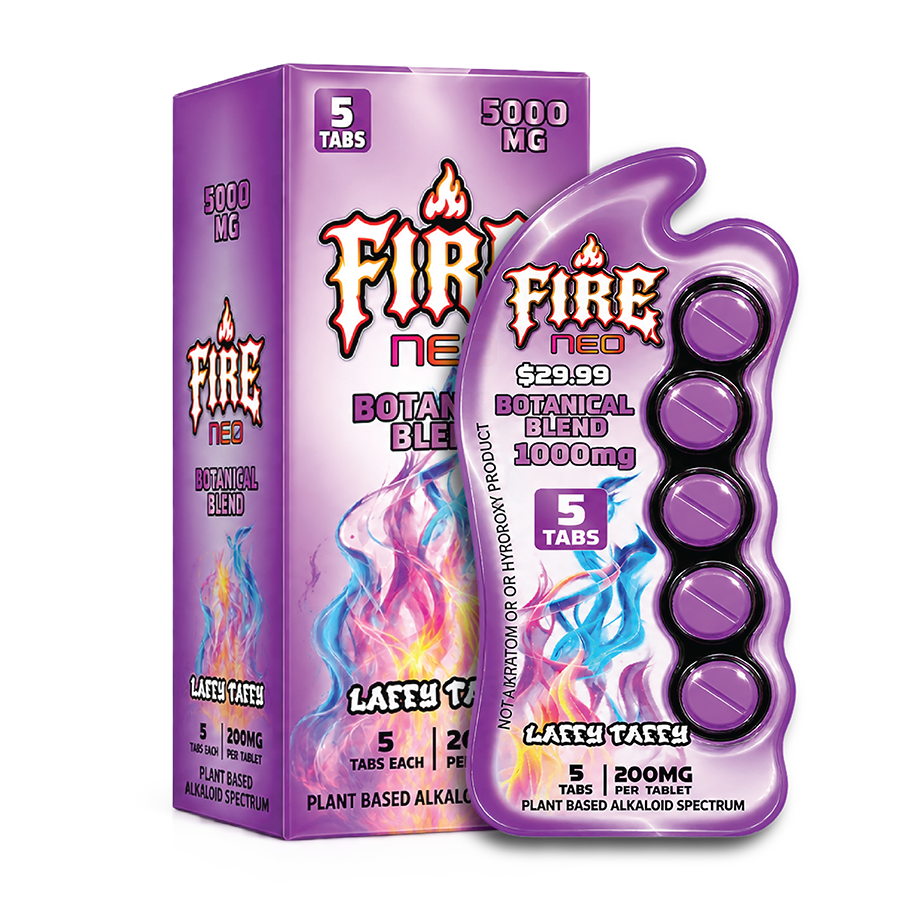 Fire Neo Laffy Taffy Botanical Blend Tablets, 5 Count
